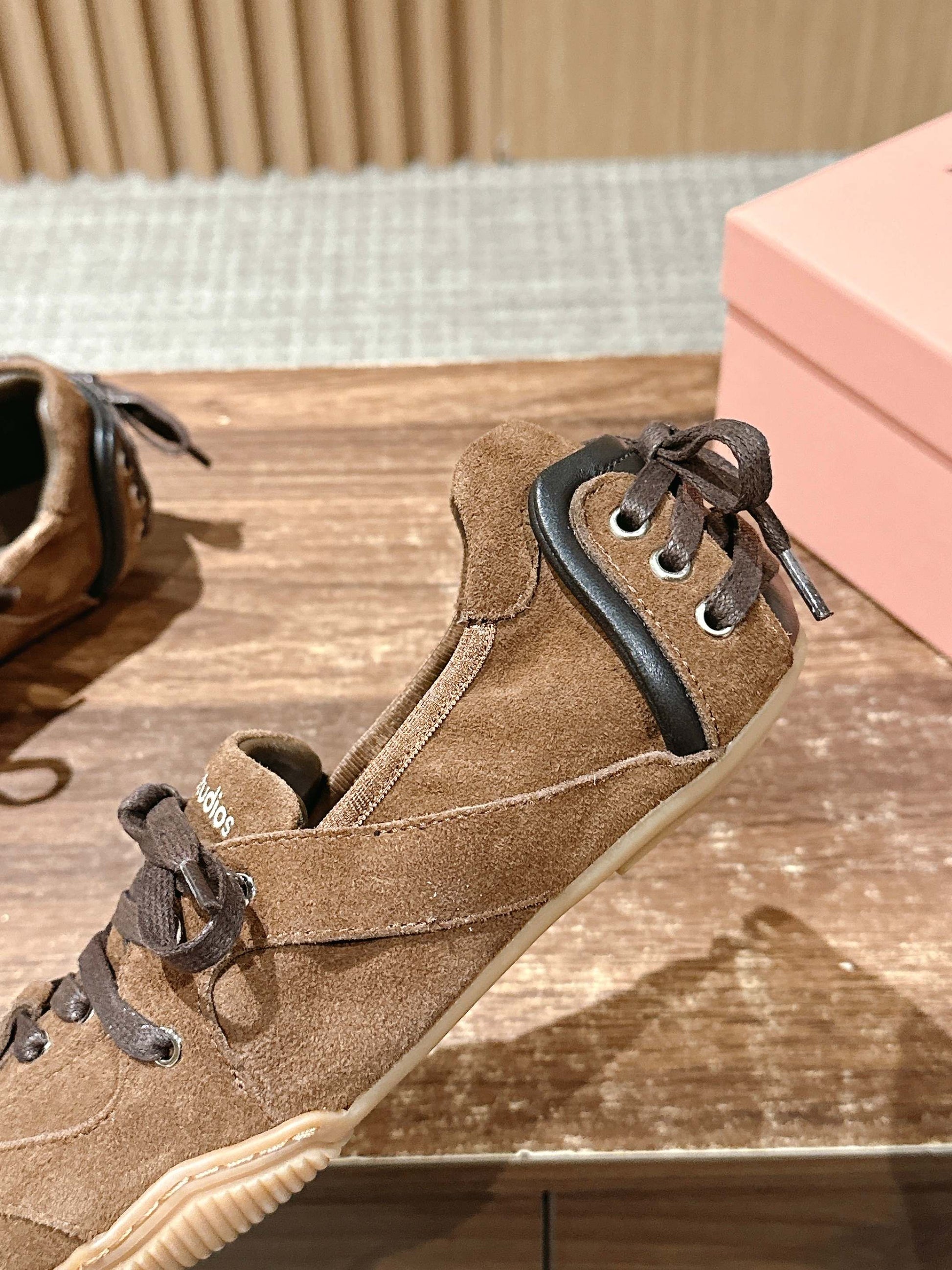 Acne Studios new ballet-inspired Sneakers, Brown