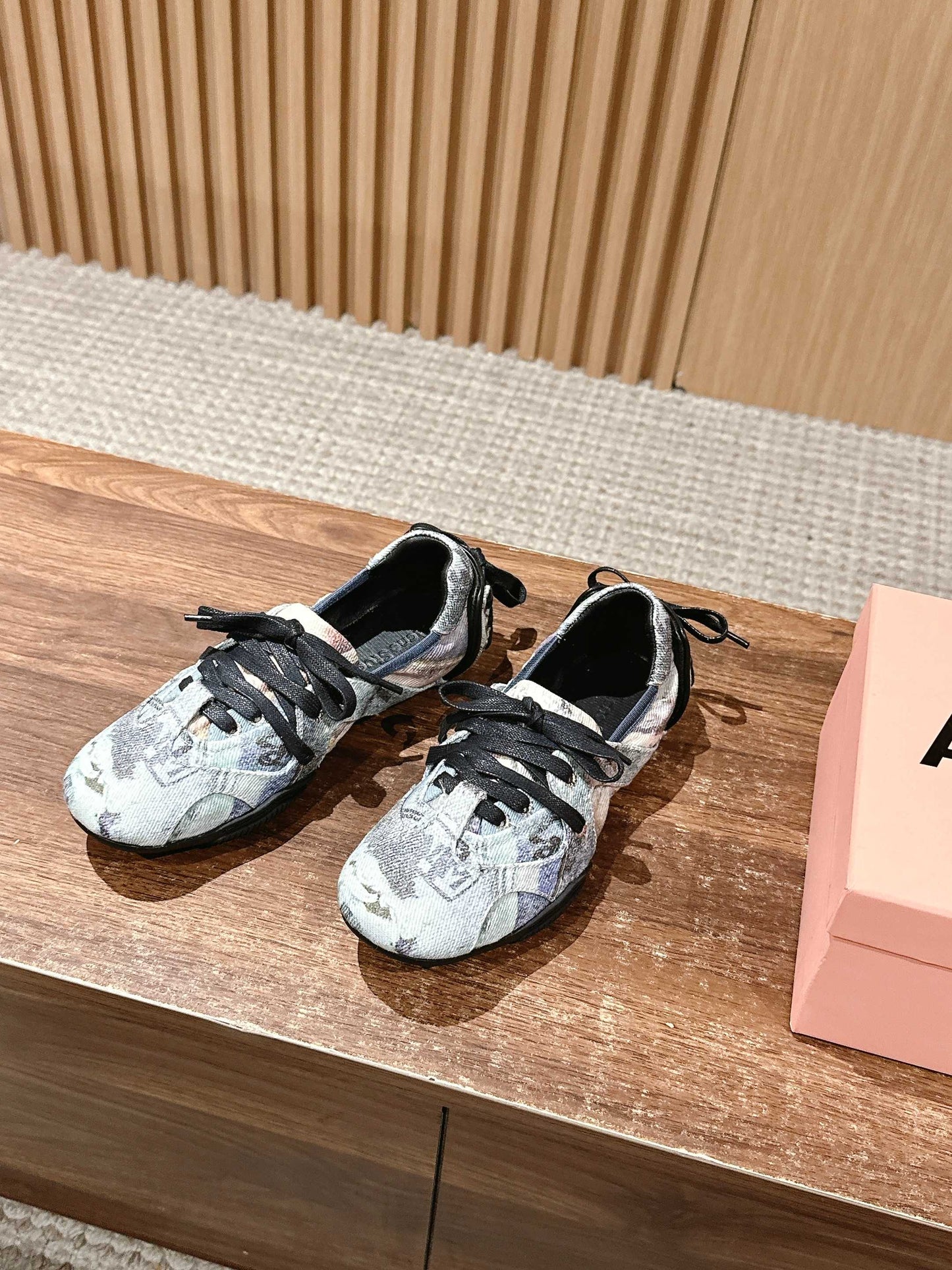 Acne Studios new ballet-inspired Sneakers, Canvas