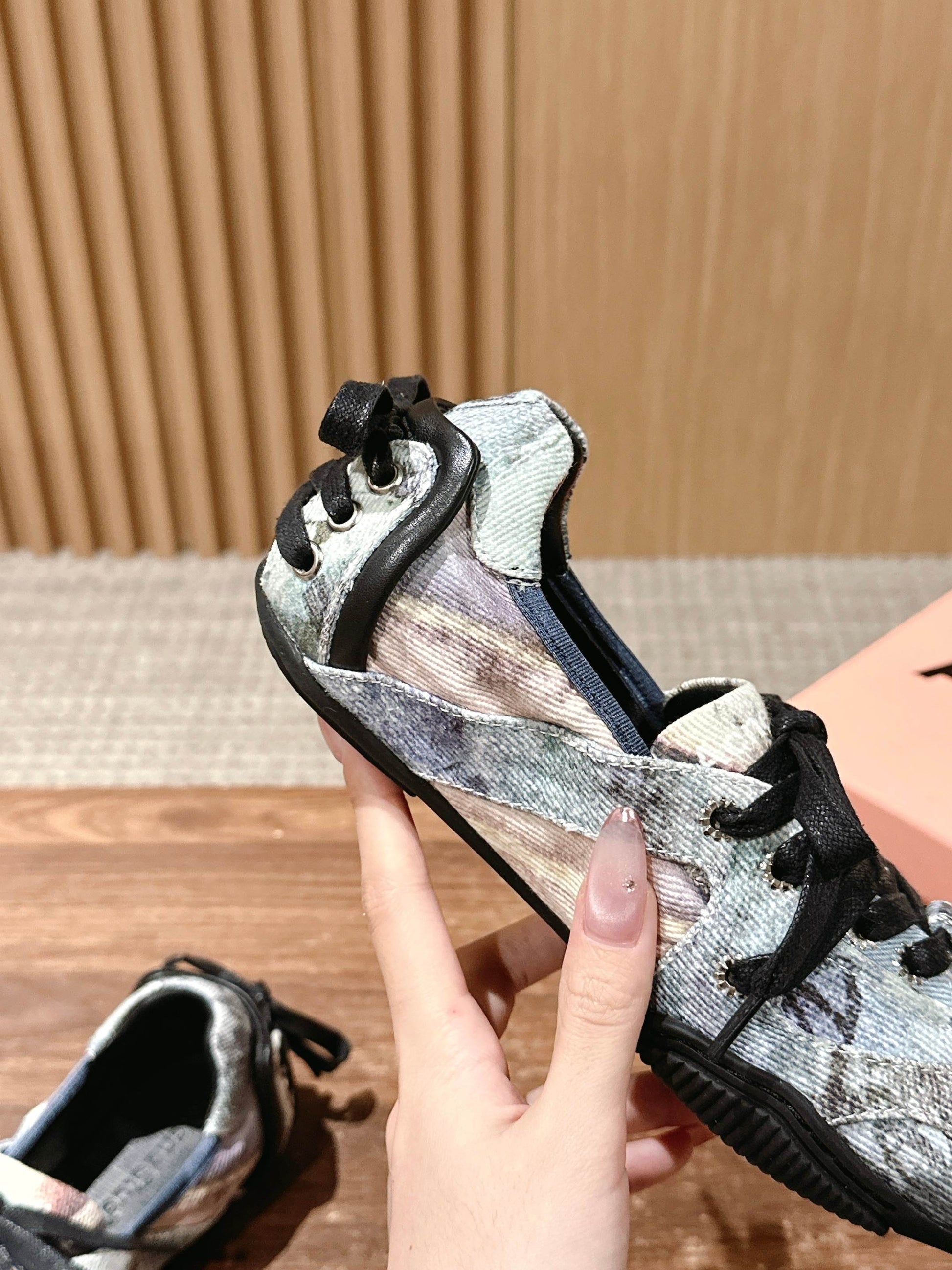 Acne Studios new ballet-inspired Sneakers, Canvas