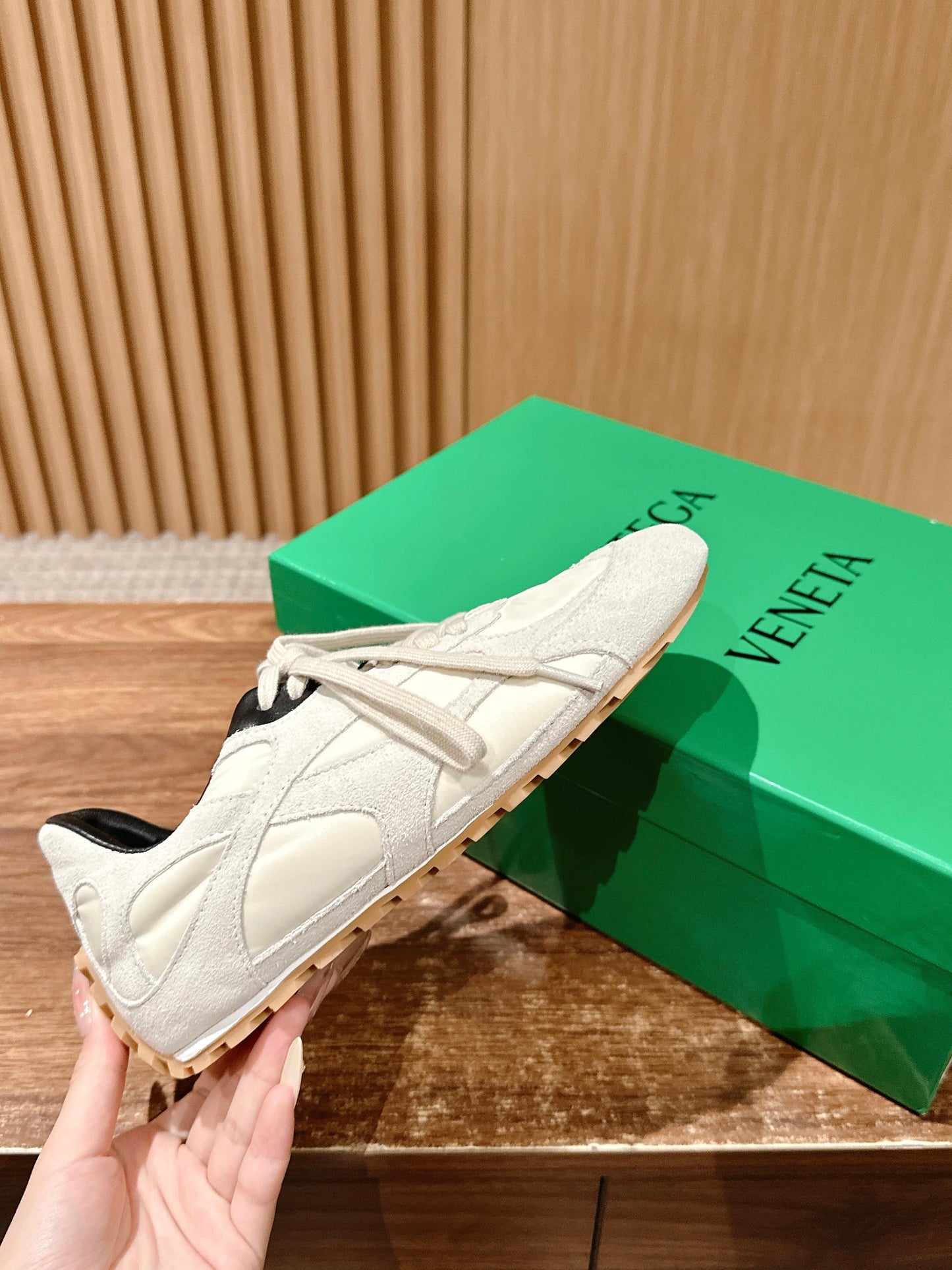 Bottega Veneta Orbit Flash Sneaker, Black