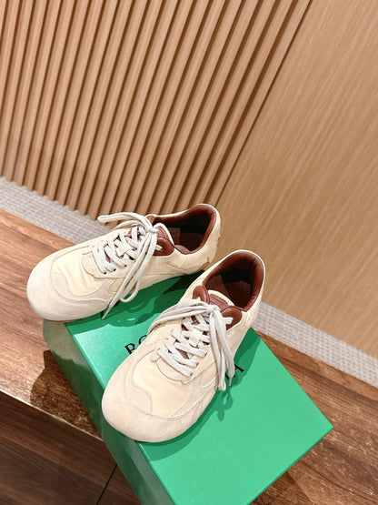 Bottega Veneta Orbit Flash Sneaker, Brown