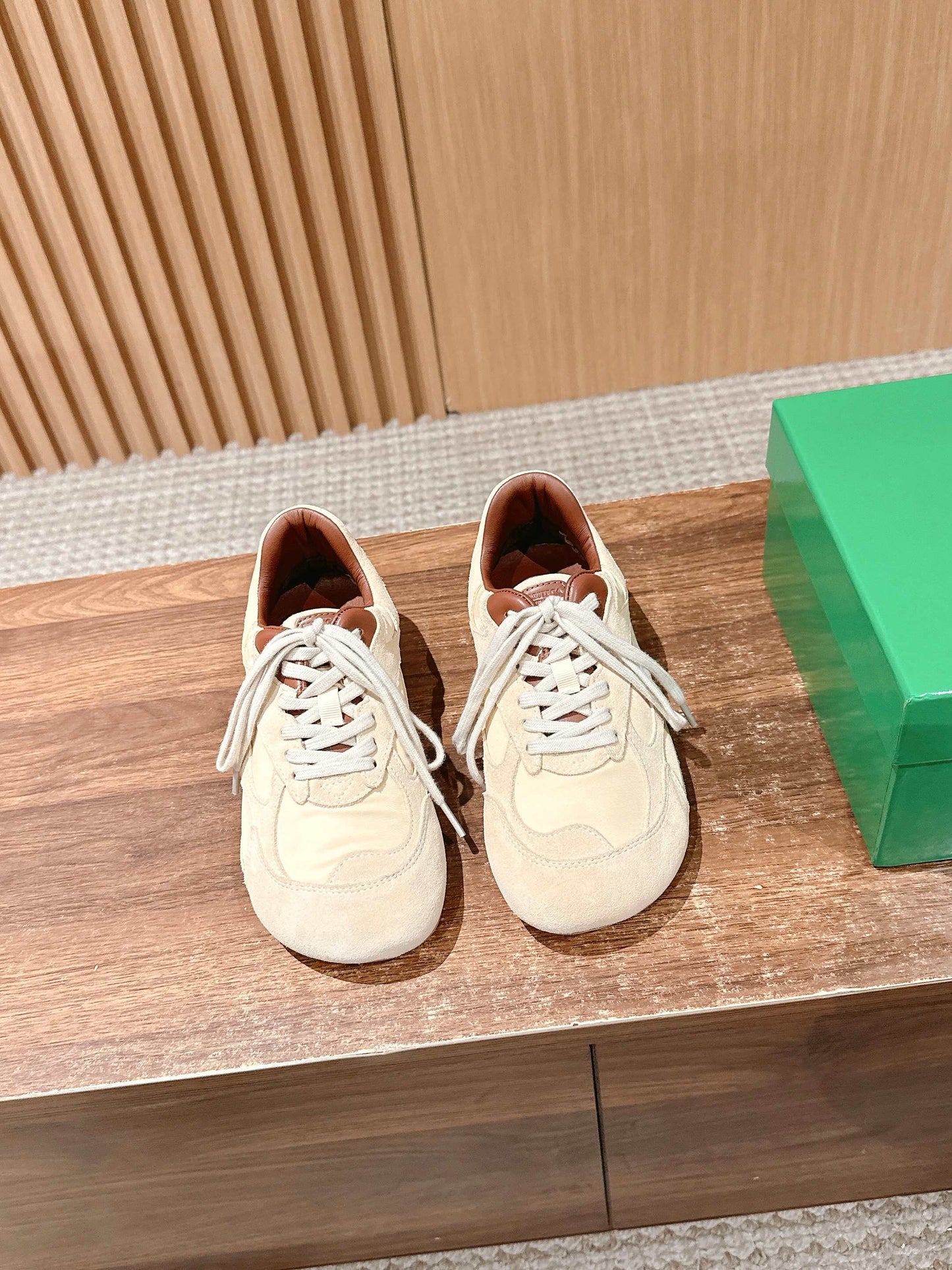 Bottega Veneta Orbit Flash Sneaker, Brown