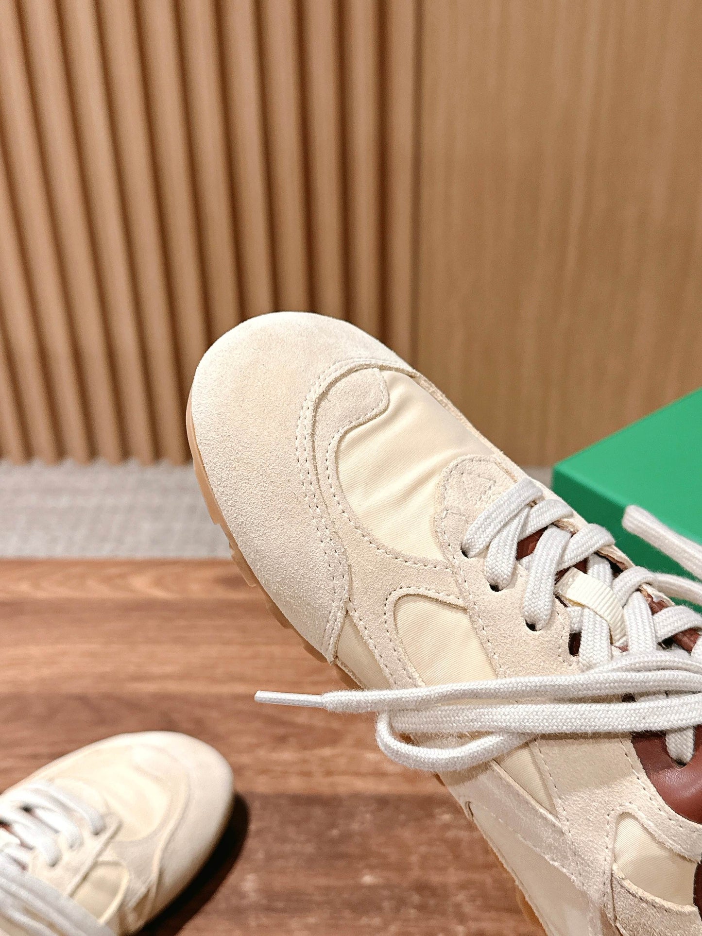 Bottega Veneta Orbit Flash Sneaker, Brown