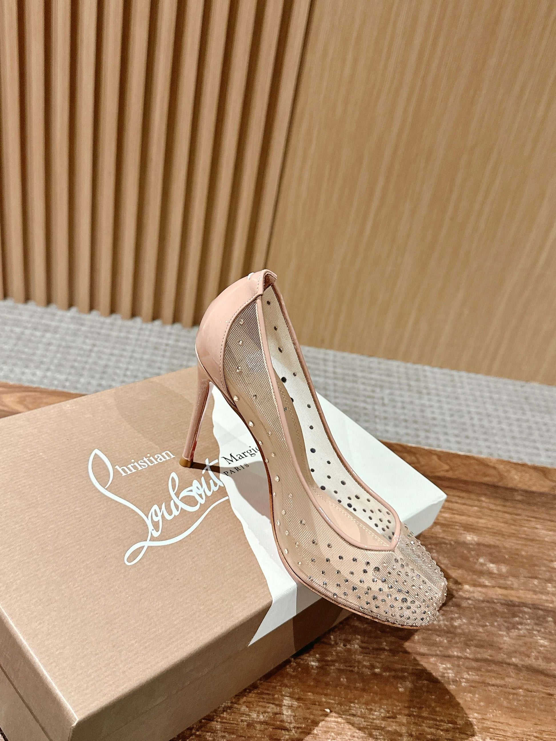 Christian Louboutin × Maison Margiela Split-Toe Stiletto Pumps, Pink