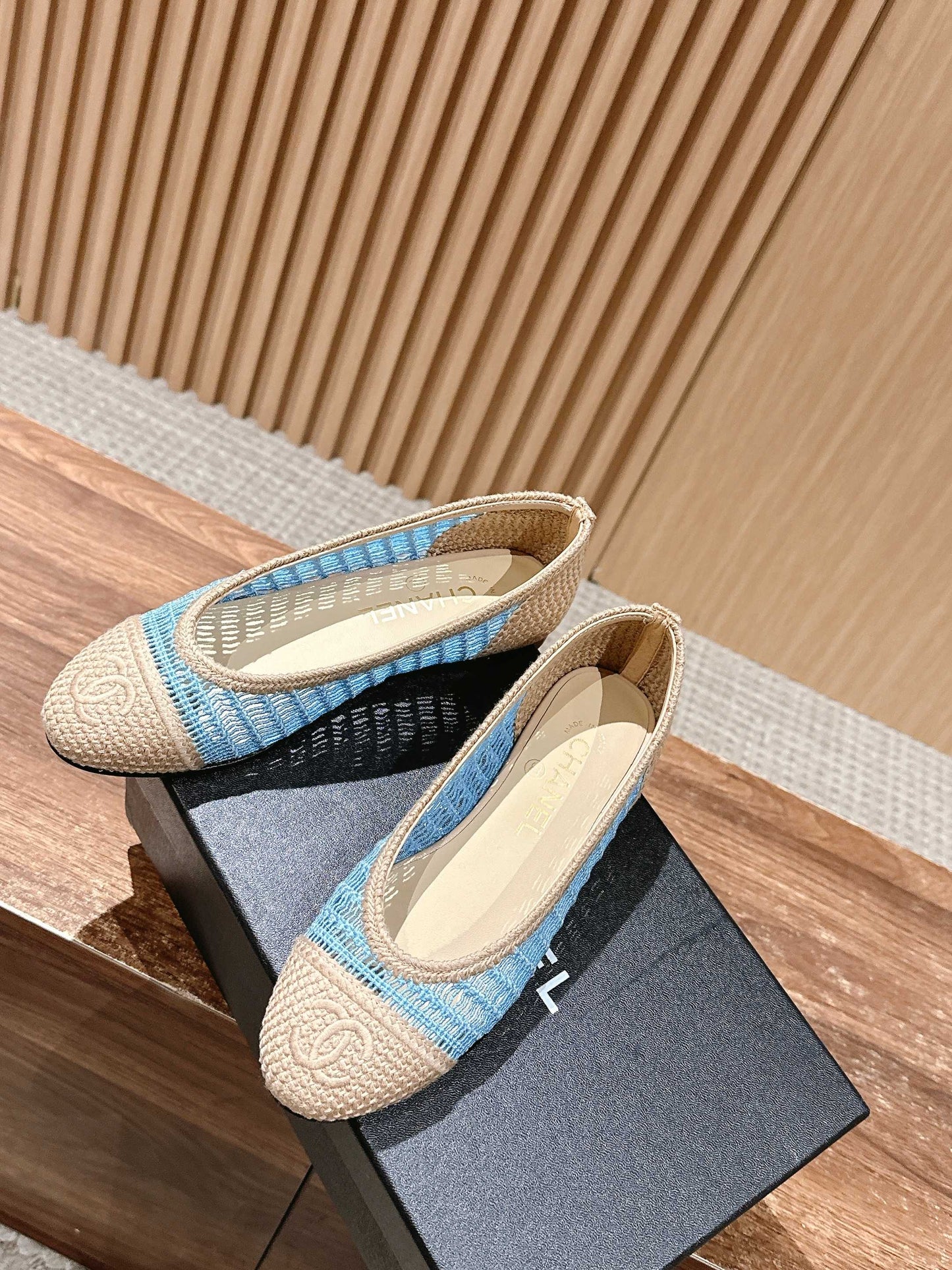 Chanel Classic New Mesh Ballet Flats 01