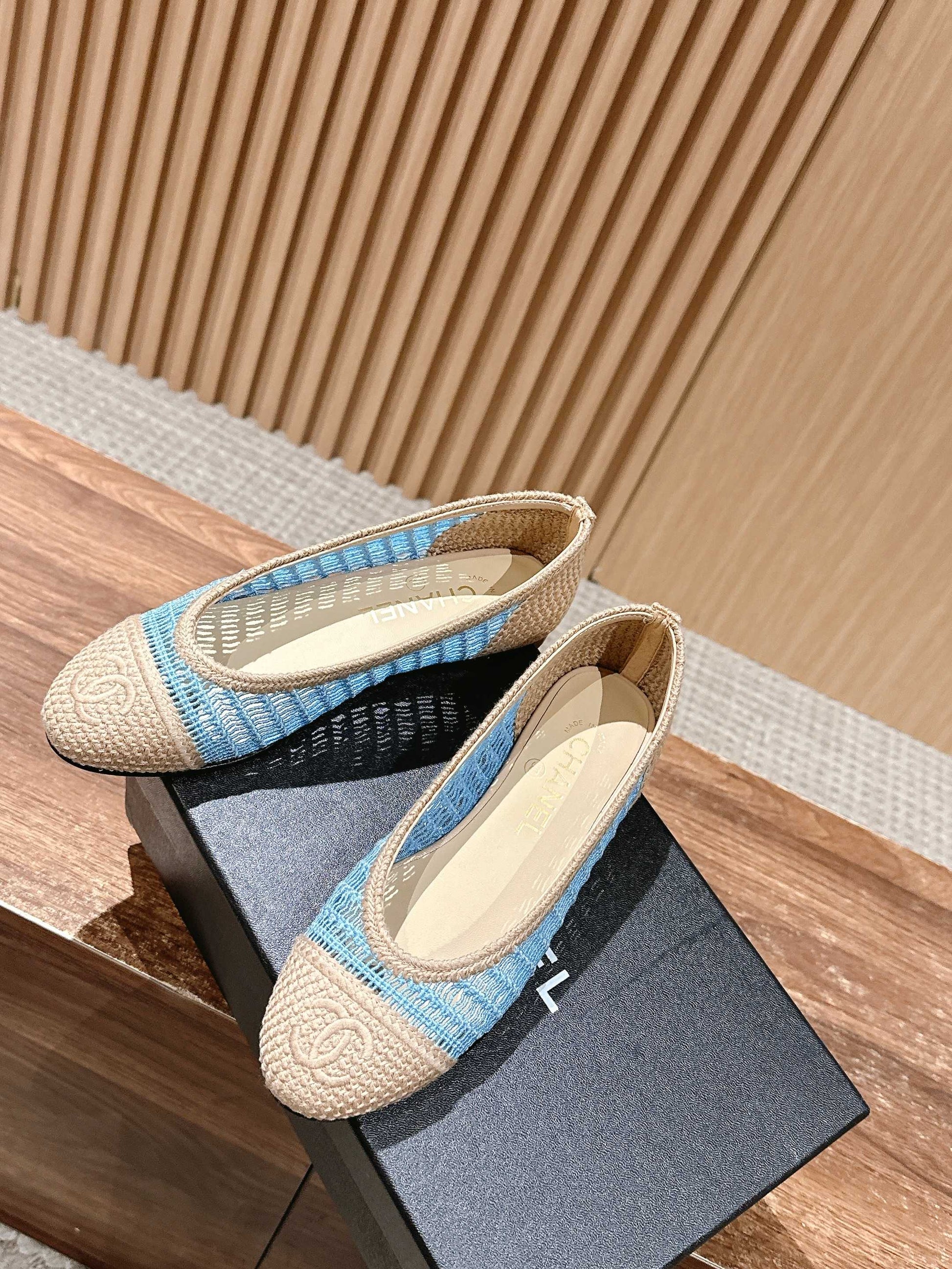 Chanel Classic New Mesh Ballet Flats 01