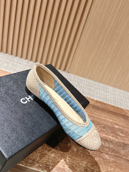 Chanel Classic New Mesh Ballet Flats 01