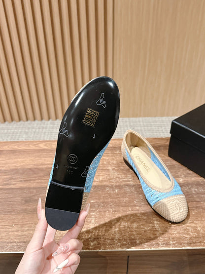 Chanel Classic New Mesh Ballet Flats 01