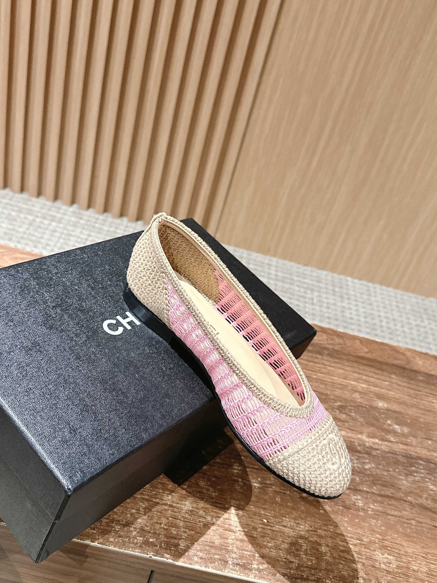 Chanel Classic New Mesh Ballet Flats 05