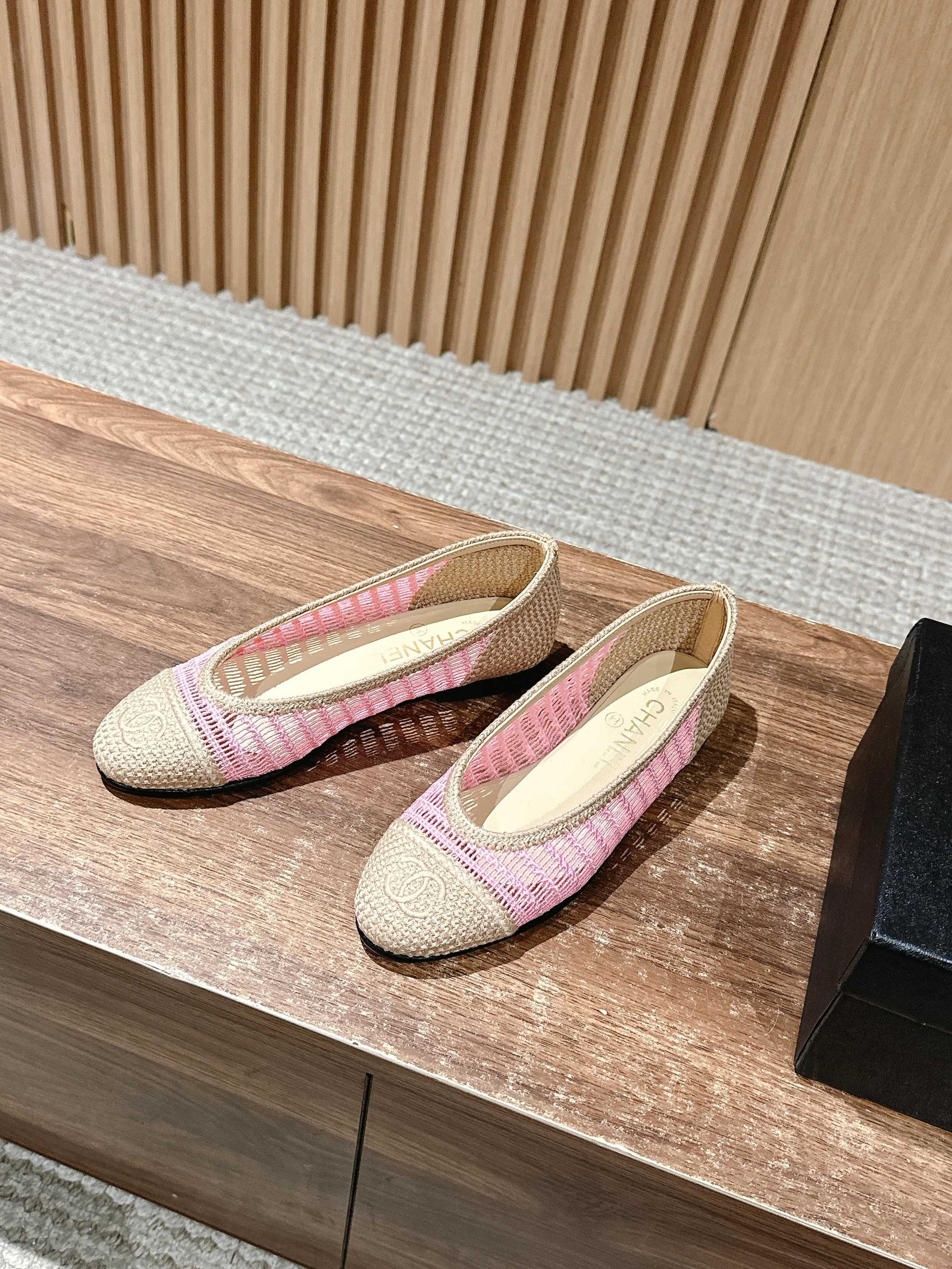 Chanel Classic New Mesh Ballet Flats 05