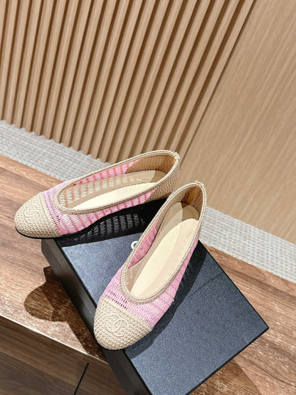 Chanel Classic New Mesh Ballet Flats 05
