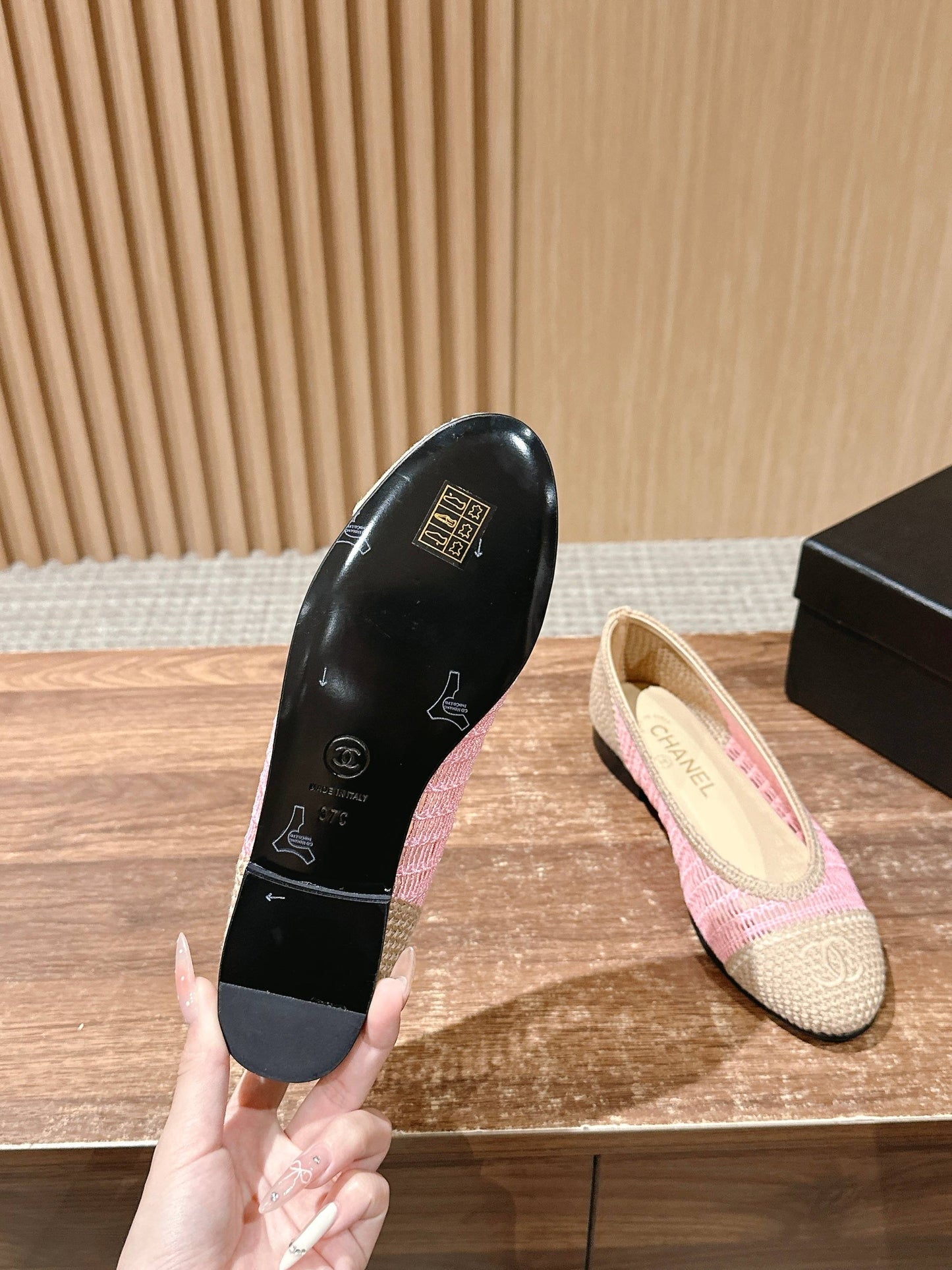 Chanel Classic New Mesh Ballet Flats 05