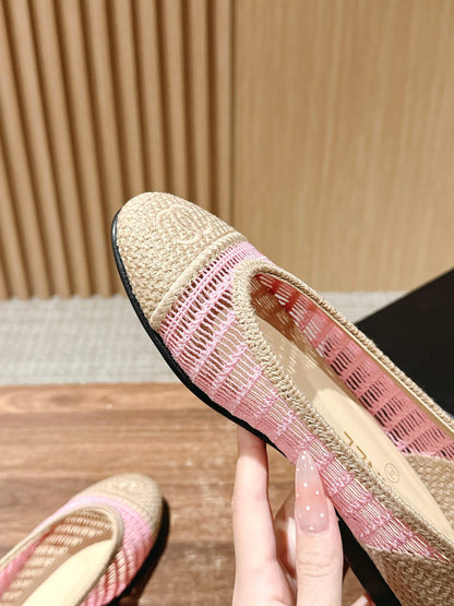Chanel Classic New Mesh Ballet Flats 05