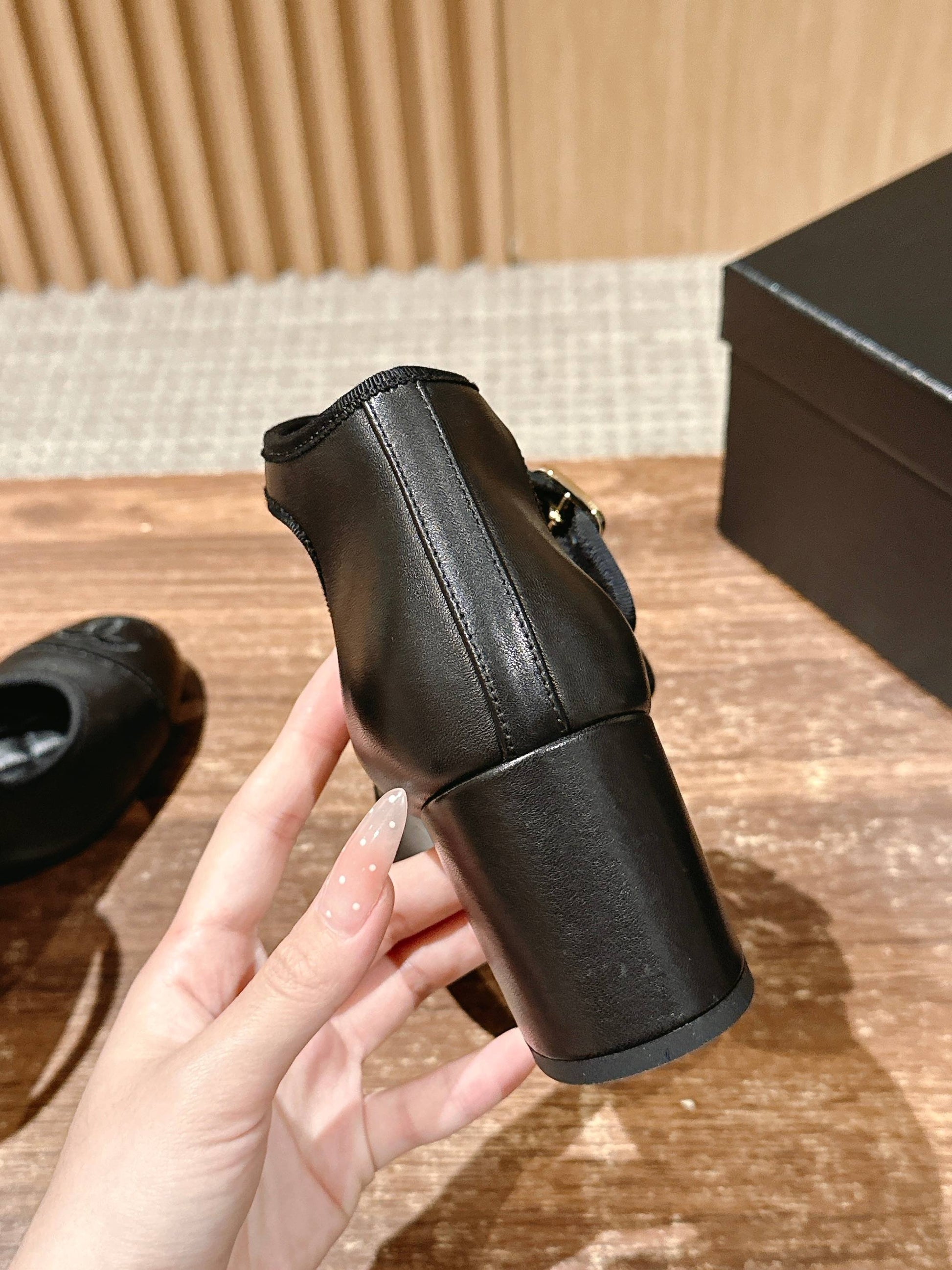 Chanel Triple-strap Block-heel Mary Janes