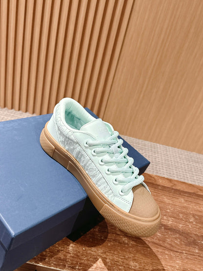 Dior x Stone Island B33# Casual Skate Sneakers, Green