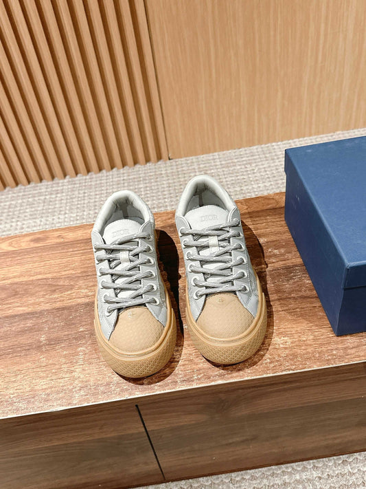Dior x Stone Island B33# Casual Skate Sneakers, Grey