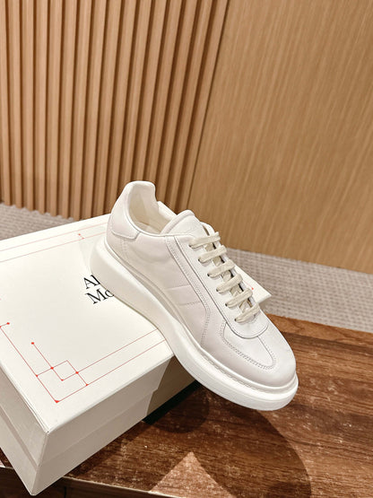 Alexander McQueen Trainer Sneakers, Off-white