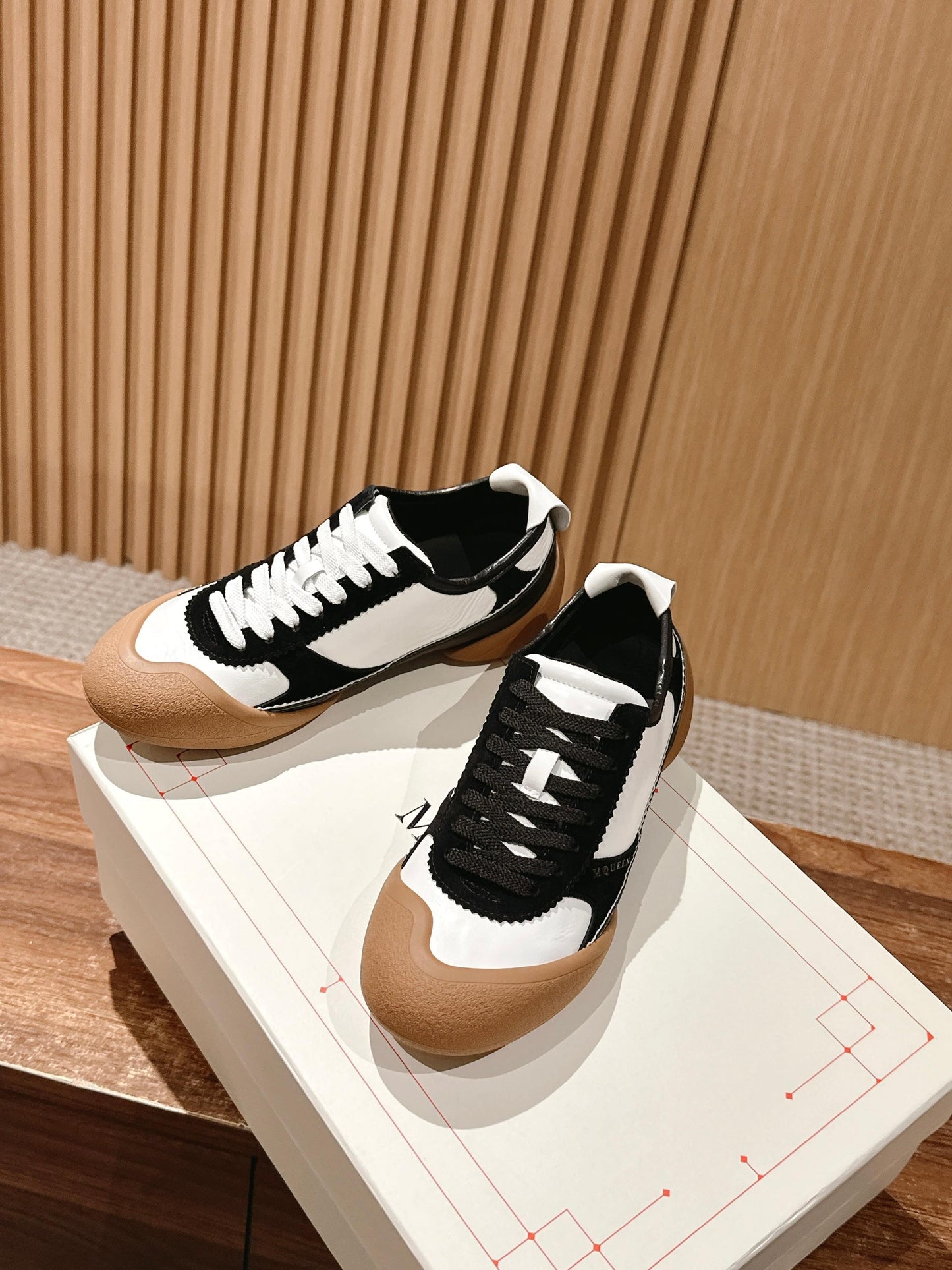 Alexander McQueen Flexion Sneaker, Panda