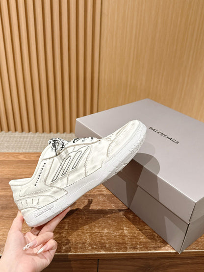 Balenciaga New Hampton Unisex Casual Sneakers, White