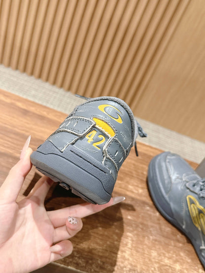 Balenciaga New Hampton Unisex Casual Sneakers, Grey