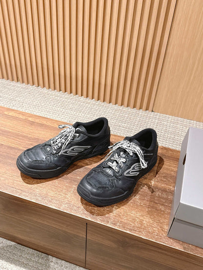Balenciaga New Hampton Unisex Casual Sneakers, Black