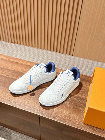 LV Rivoli, White with Blue Tail