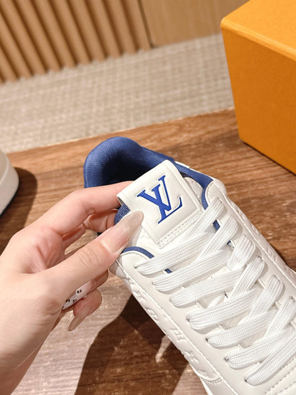 LV Rivoli, White with Blue Tail