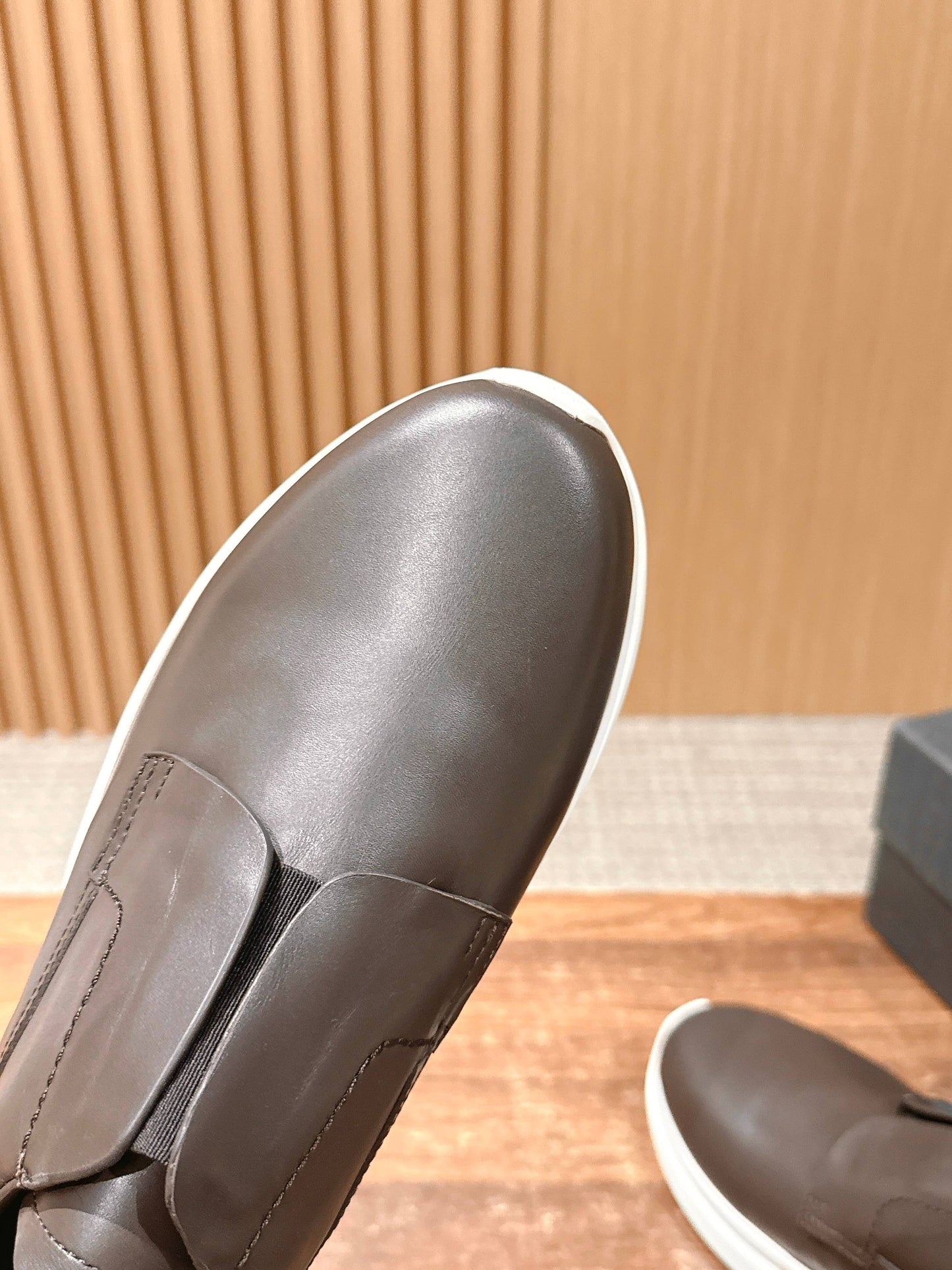 Ermenegildo Zegna Milano Elastic-Gore Derby, Brown