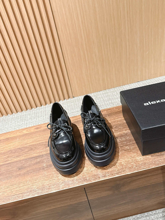 Alexander Wang Carter Jennie Chunky Loafers, Black