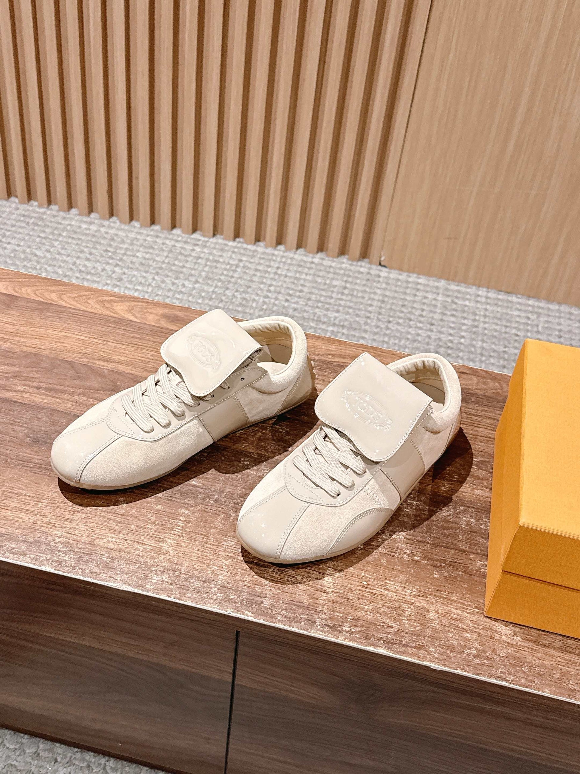 TOD T-MARATHON Sneakers, Beige