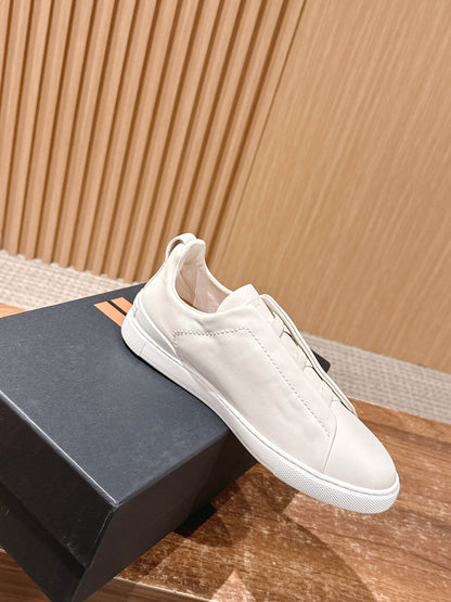 Ermenegildo Zegna Couture XXX Limited-Edition Men's Sneakers, White