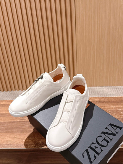 Ermenegildo Zegna Couture XXX Limited-Edition Men's Sneakers, White