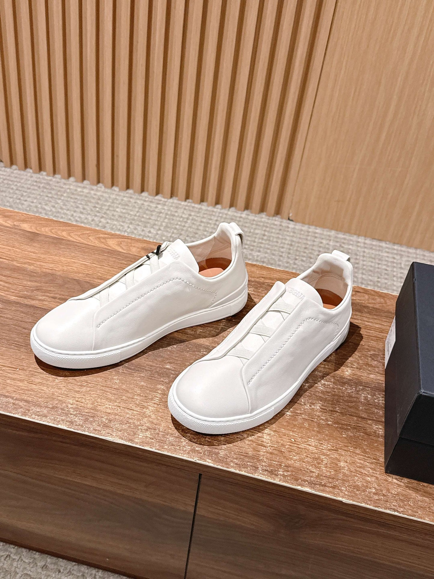 Ermenegildo Zegna Couture XXX Limited-Edition Men's Sneakers, White