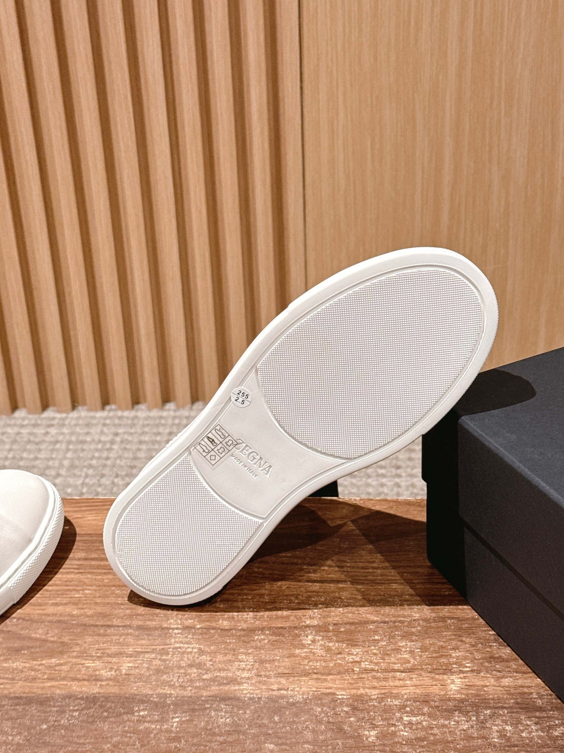 Ermenegildo Zegna Couture XXX Limited-Edition Men's Sneakers, White