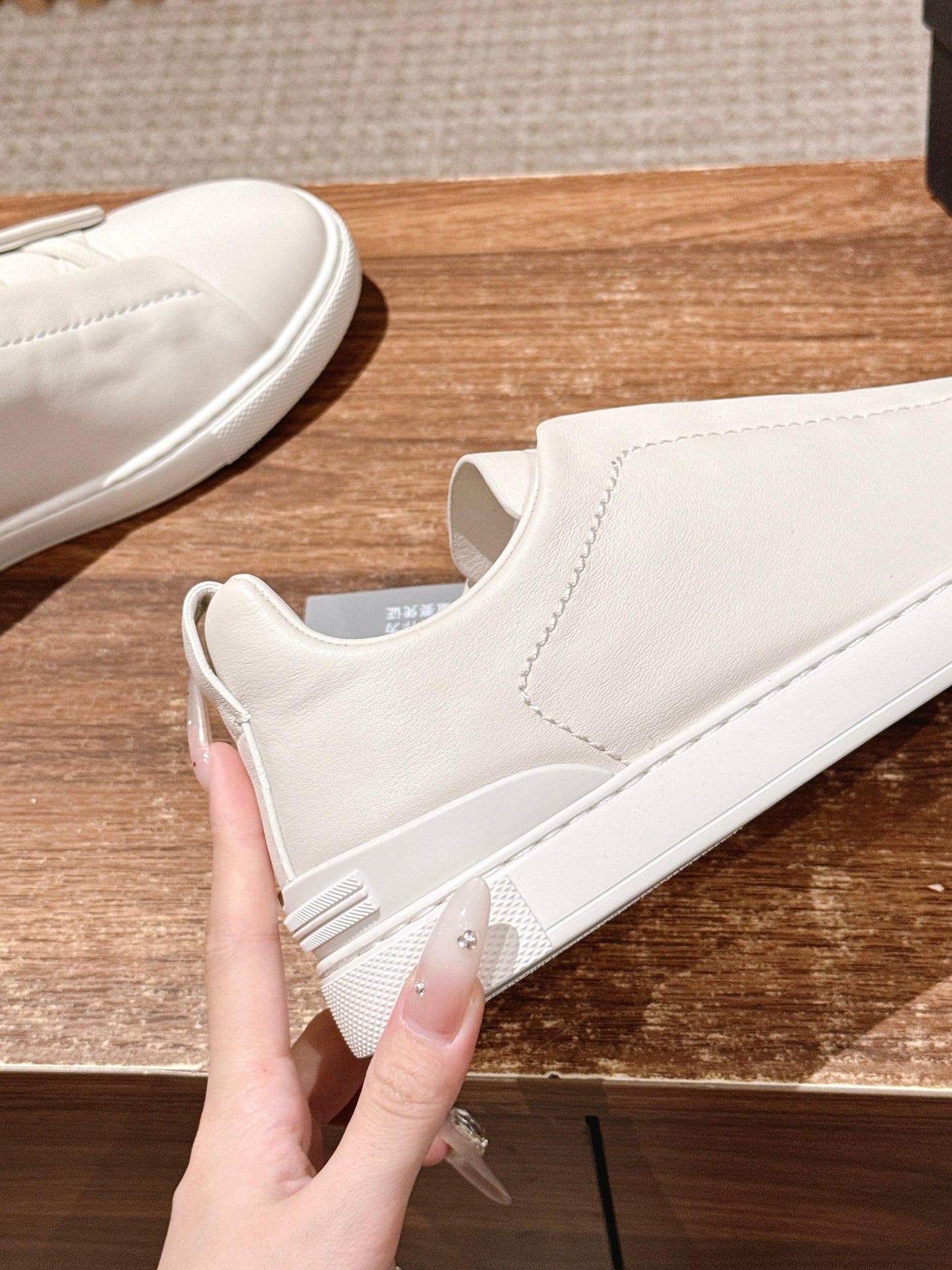 Ermenegildo Zegna Couture XXX Limited-Edition Men's Sneakers, White