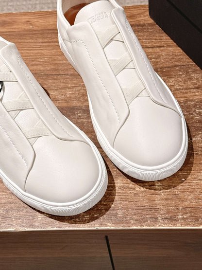 Ermenegildo Zegna Couture XXX Limited-Edition Men's Sneakers, White