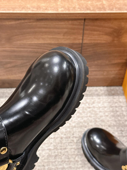 LV * Timberland Short Boots‌ Black 03