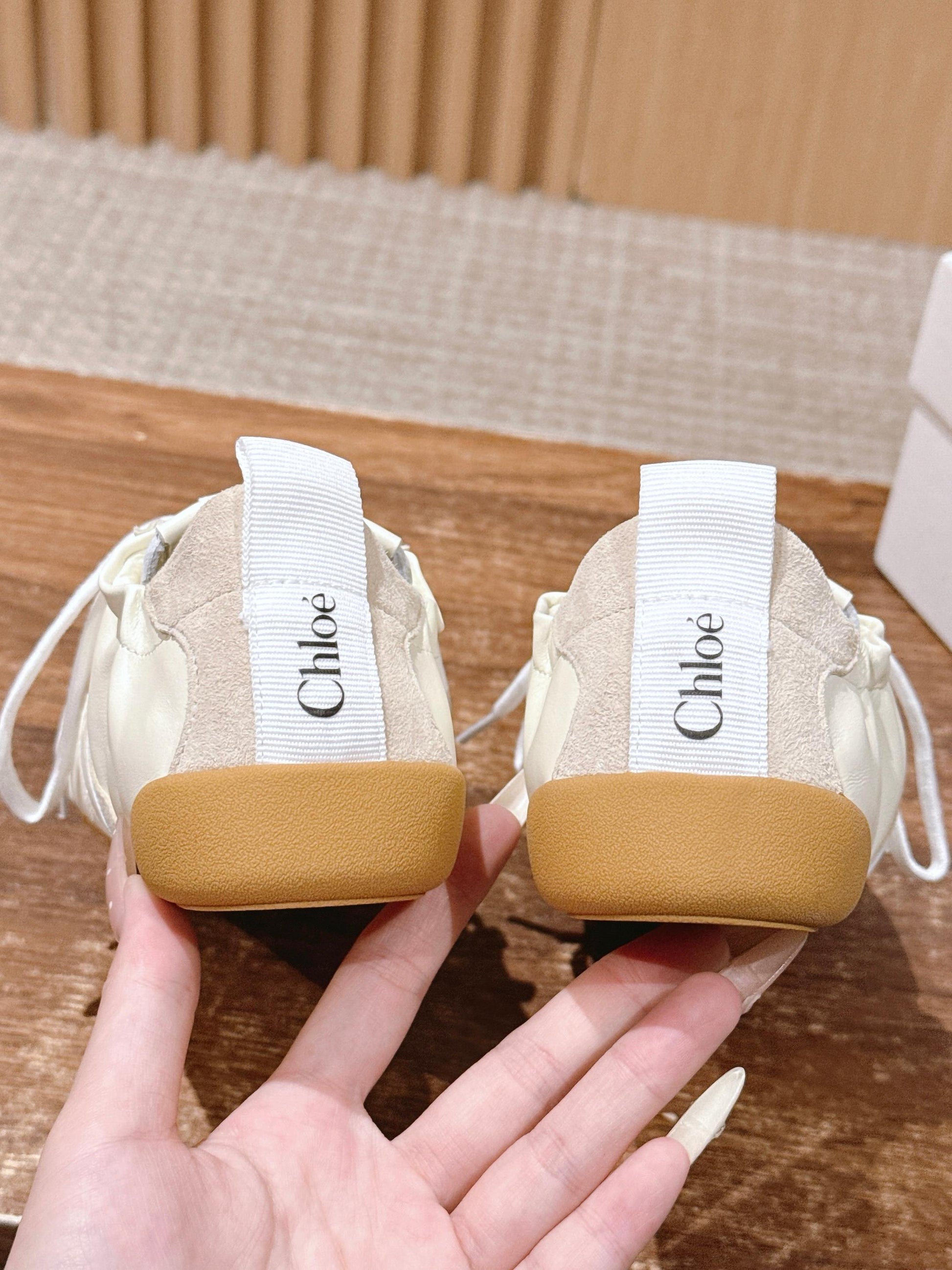 Chloé Ballet Sneakers, White