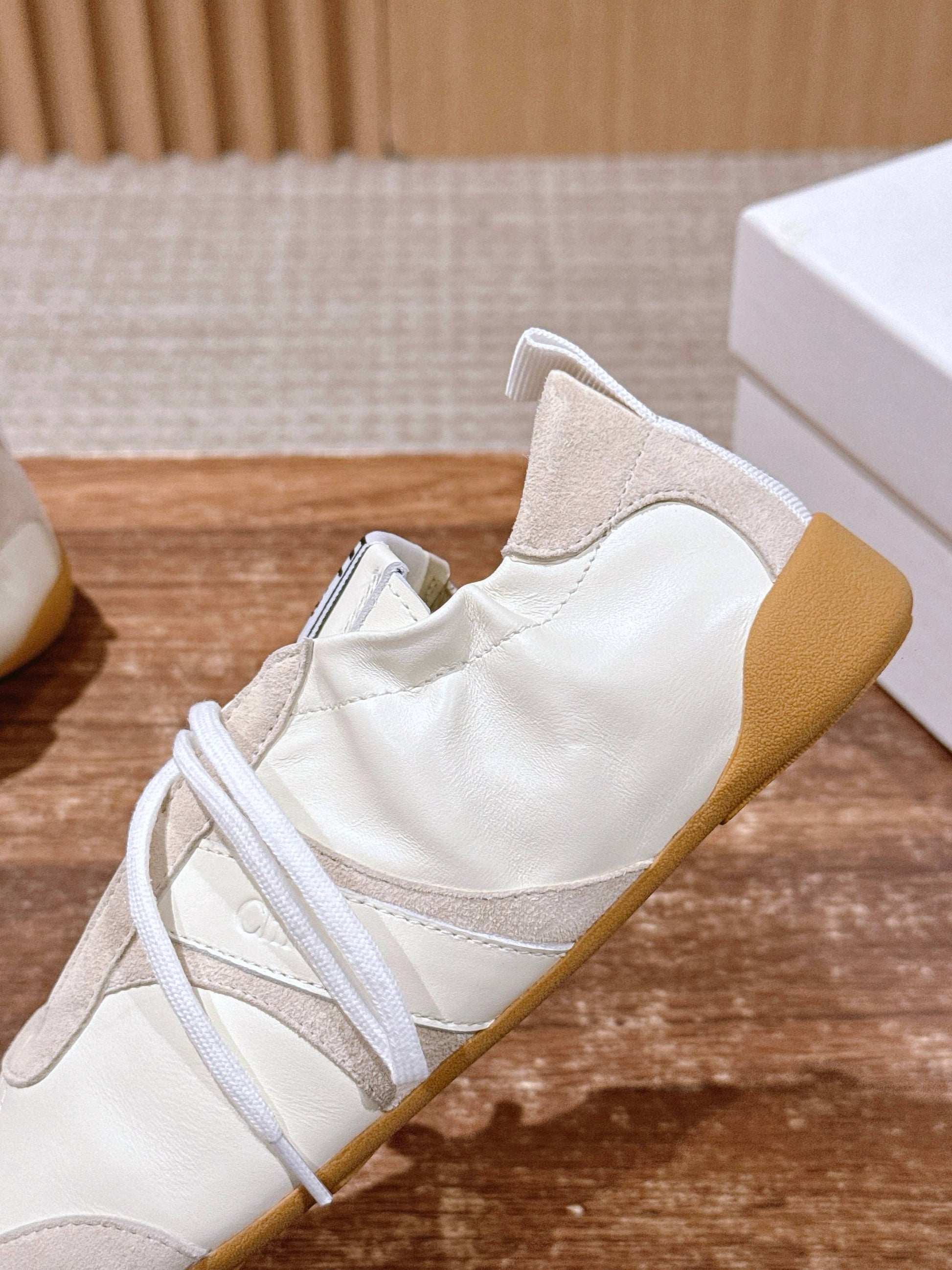 Chloé Ballet Sneakers, White