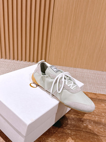 Chloé Ballet Sneakers, Green