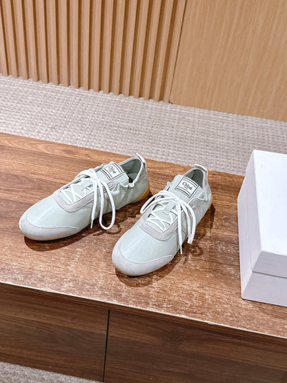 Chloé Ballet Sneakers, Green