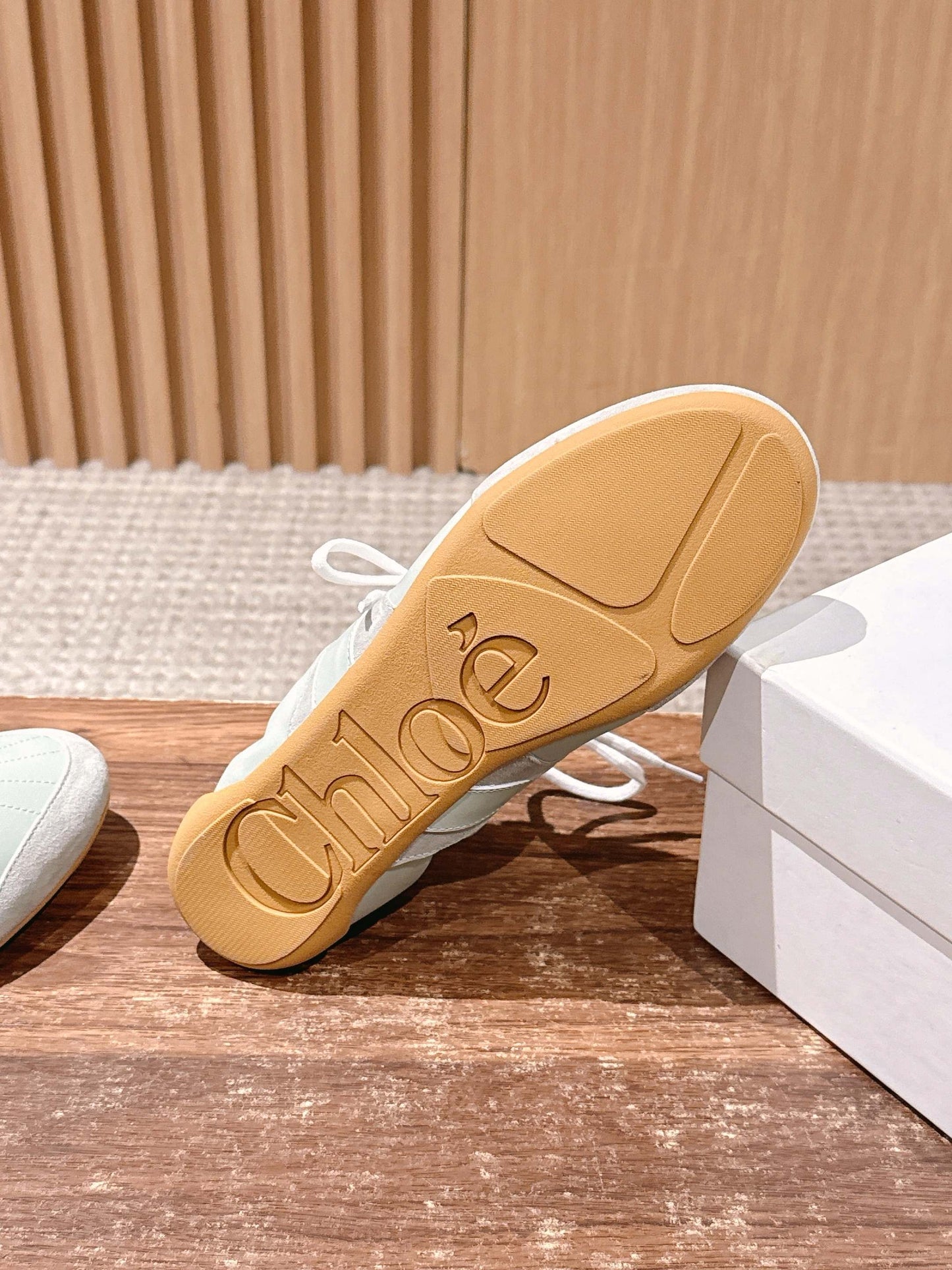 Chloé Ballet Sneakers, Green