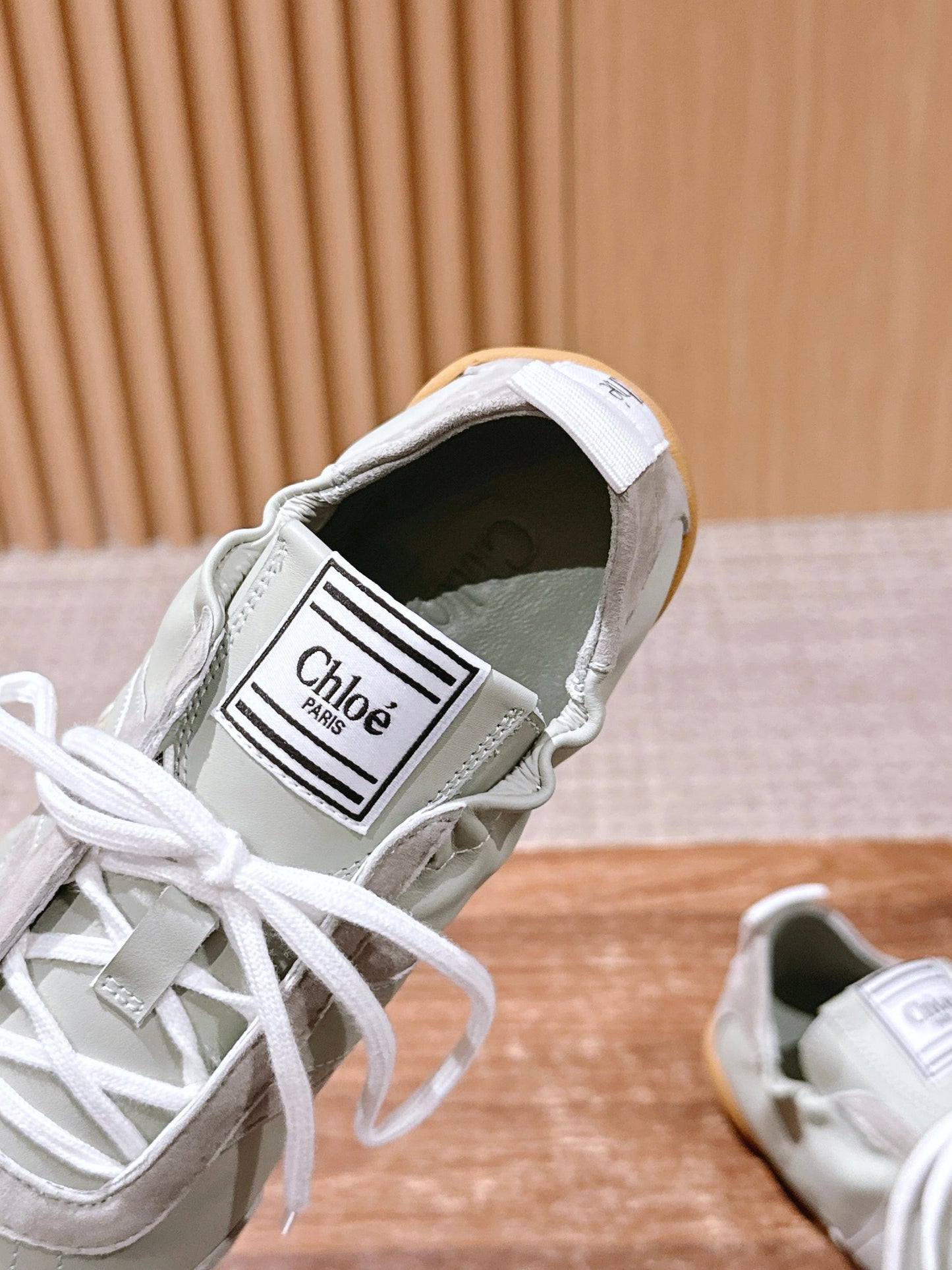 Chloé Ballet Sneakers, Green
