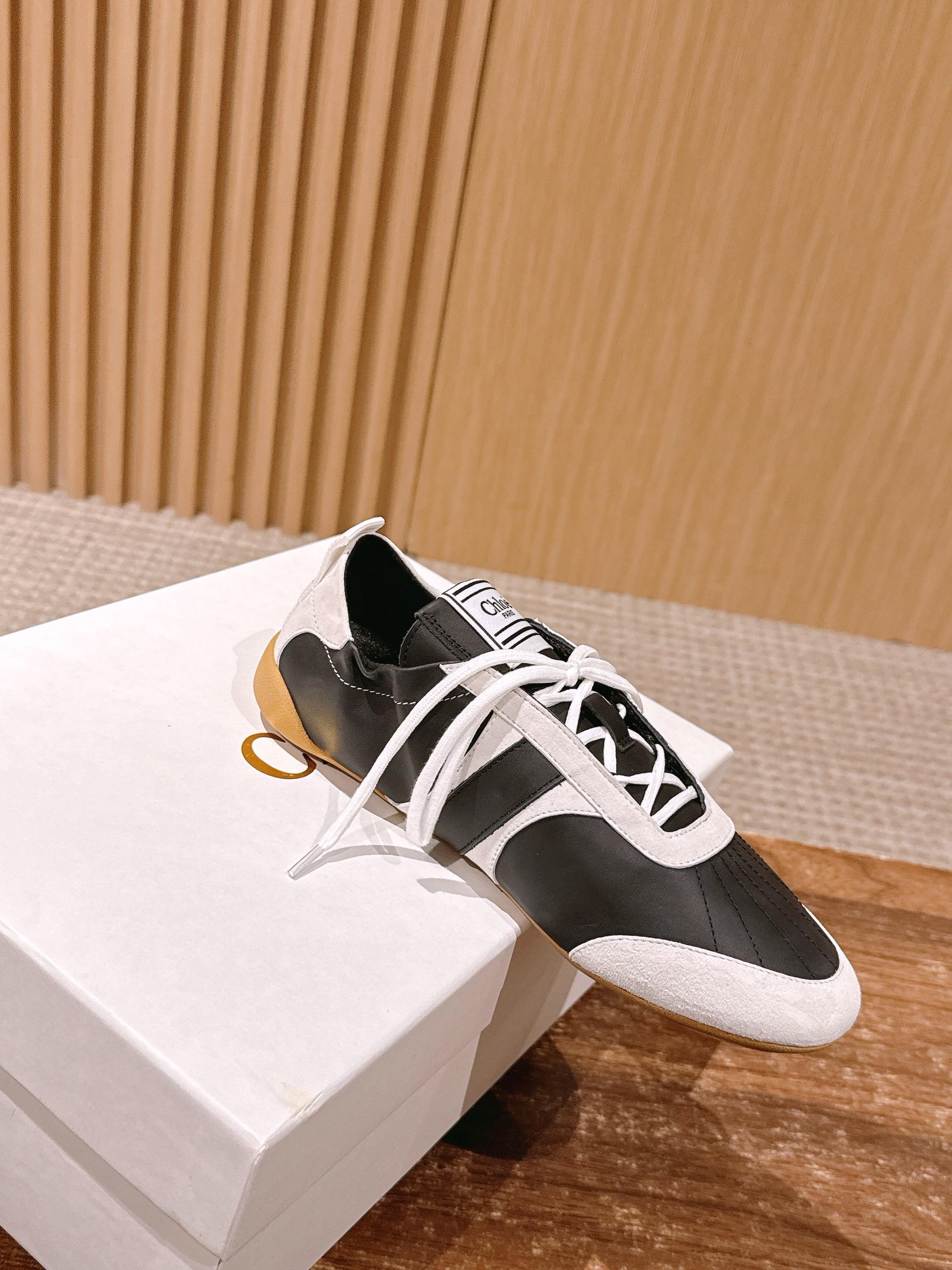 Chloé Ballet Sneakers, Black