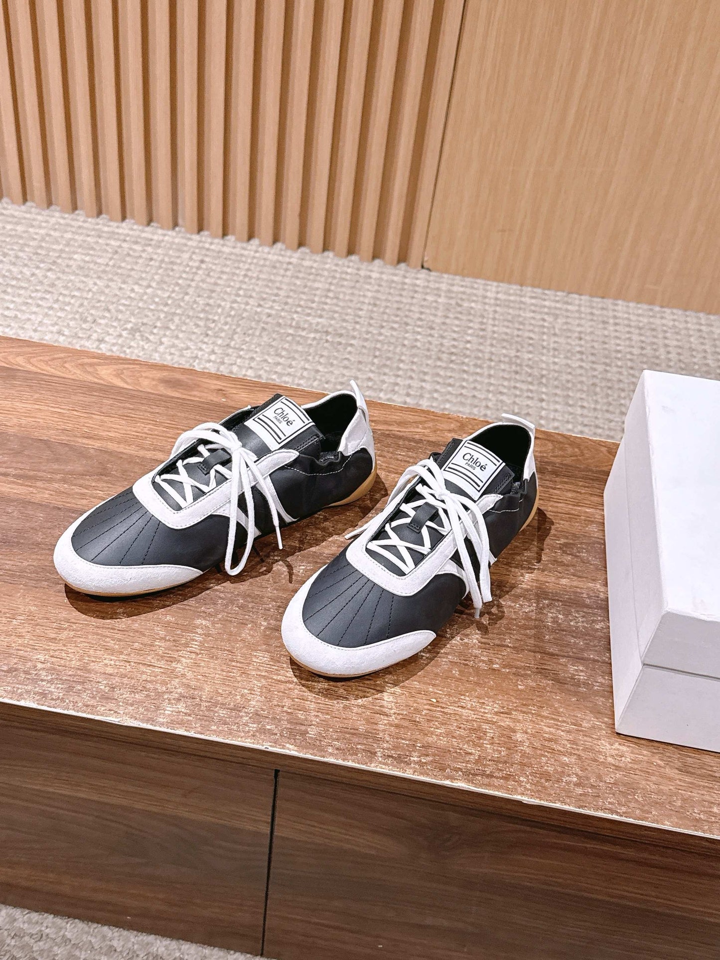 Chloé Ballet Sneakers, Black