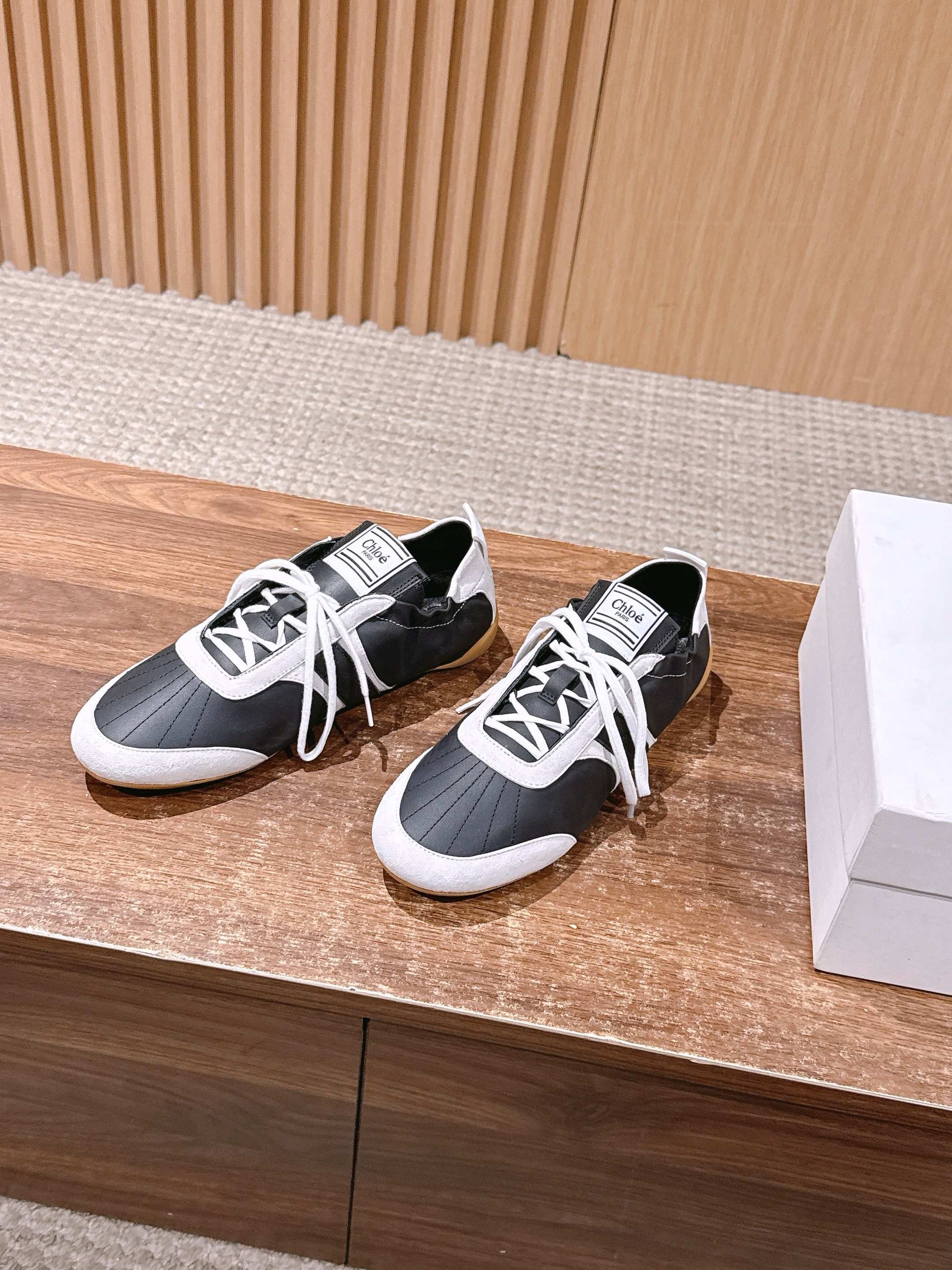 Chloé Ballet Sneakers, Black