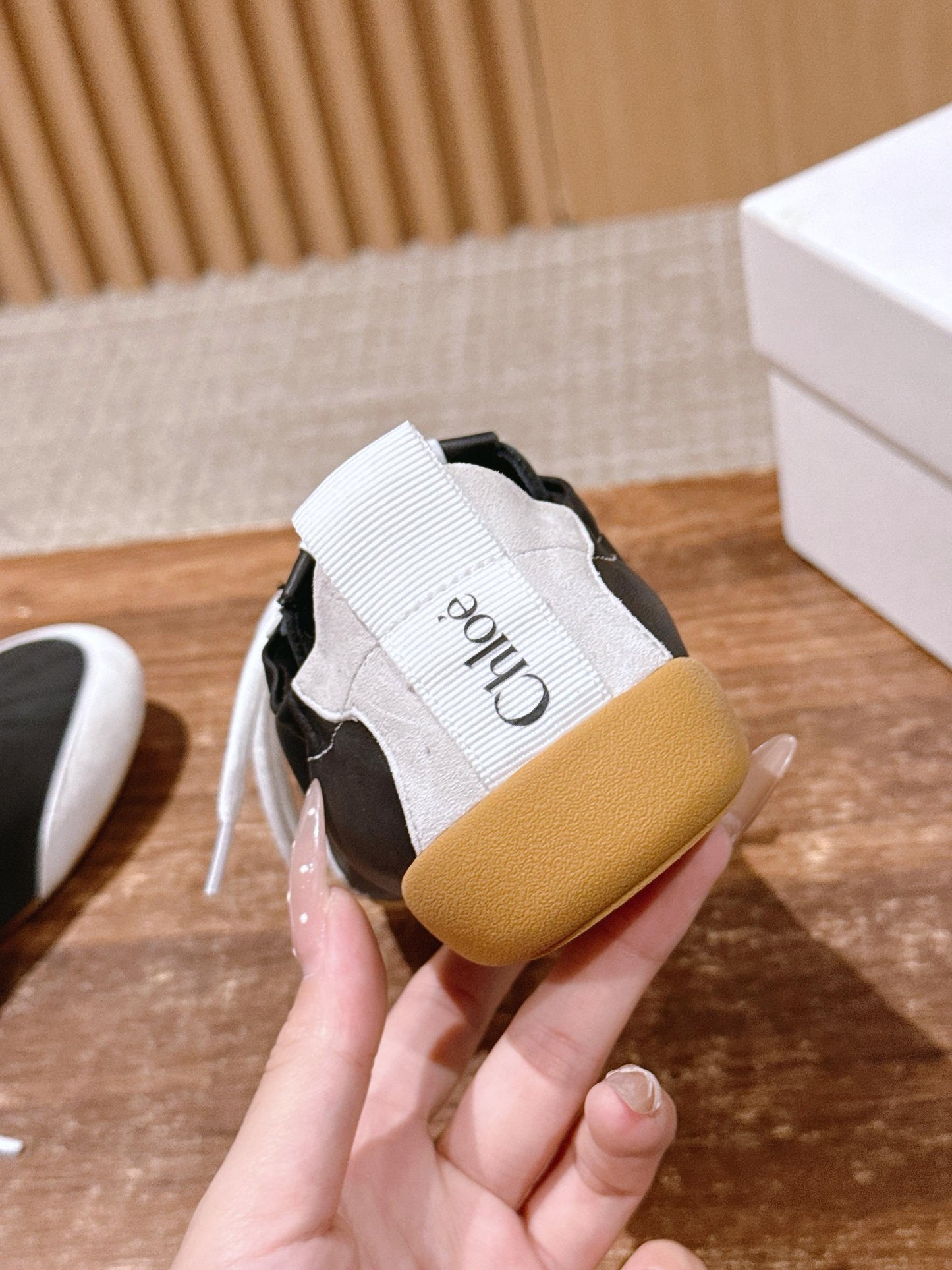 Chloé Ballet Sneakers, Black