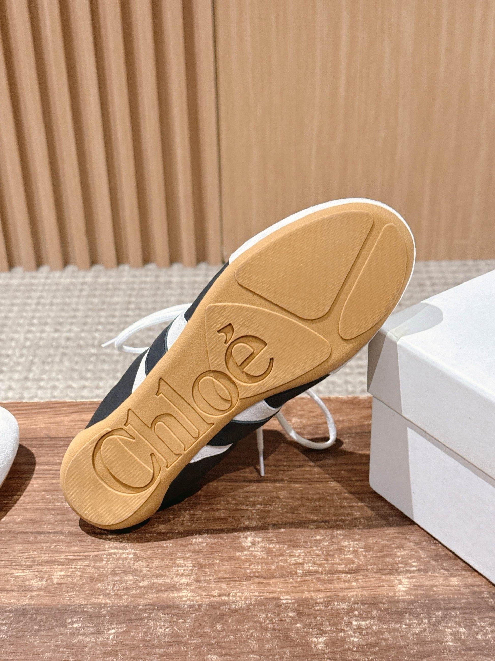 Chloé Ballet Sneakers, Black