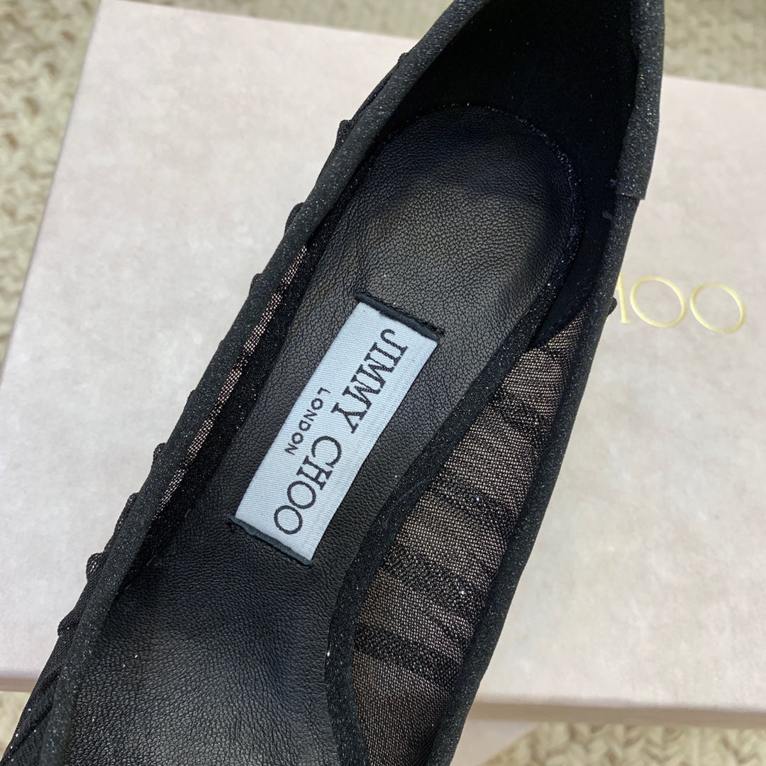 ‌JC Tulle Wedding Heels Series 03