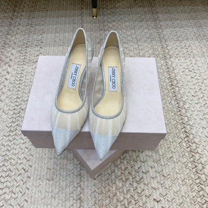 ‌JC Tulle Wedding Heels Series 02